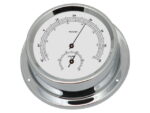 Talamex Wetterinstrumente / Schiffsinstrumente / Uhr Serie 125 Messing verchromt – Bild 3