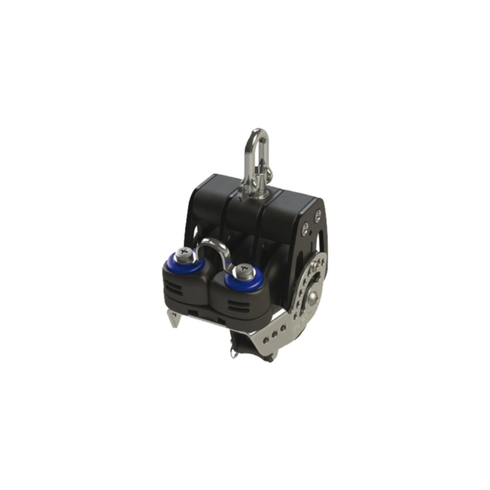 Lewmar HTX Block 3-scheibig HF + Klemme | 50/60 mm – Bild 1