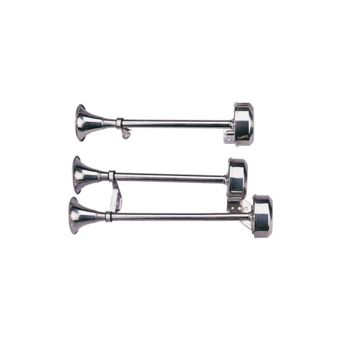 Talamex Signalhorn Edelstahl | Doppel & Einzel | 12V – Bild 1
