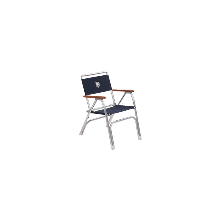 Forma Deckstuhl blau Aluminium – Bild 1