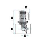 Lewmar Bugstrahlruder GEN2 | 185TT | 12/24V | 3-6KW – Bild 2