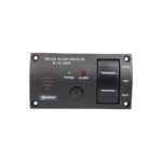 Talamex Bilge-/Lenzpumpen Bedienpaneel Schalter mit Alarm | abgesichert | beleuchtet | auto-aus-manuell-alarm | 119mm x 68,5mm