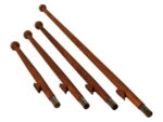 Eude Flaggenstock Teak 0.6-1.25m – Bild 5