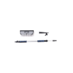 Talamex Deckwaschbürsten-Set mit Teleskopstiel, Wasserdurchlauf & Bootshaken, 640-1030mm – Bild 3