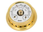 Talamex Schiffsinstrumente Baro-Thermo-Hygrometer 100x125mm Messing Serie 125 – Bild 4