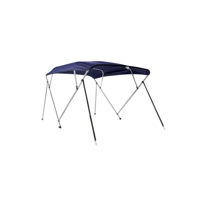 Talamex Bimini-Tops Deluxe 4-armig | 240x137cm | blau, schwarz – Bild 5