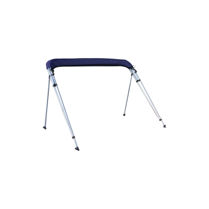 Talamex Bimini-Tops Deluxe 4-armig | 240x137cm | blau, schwarz – Bild 4