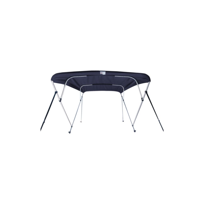 Talamex Bimini-Tops Deluxe 4-armig | 240x137cm | blau, schwarz – Bild 2