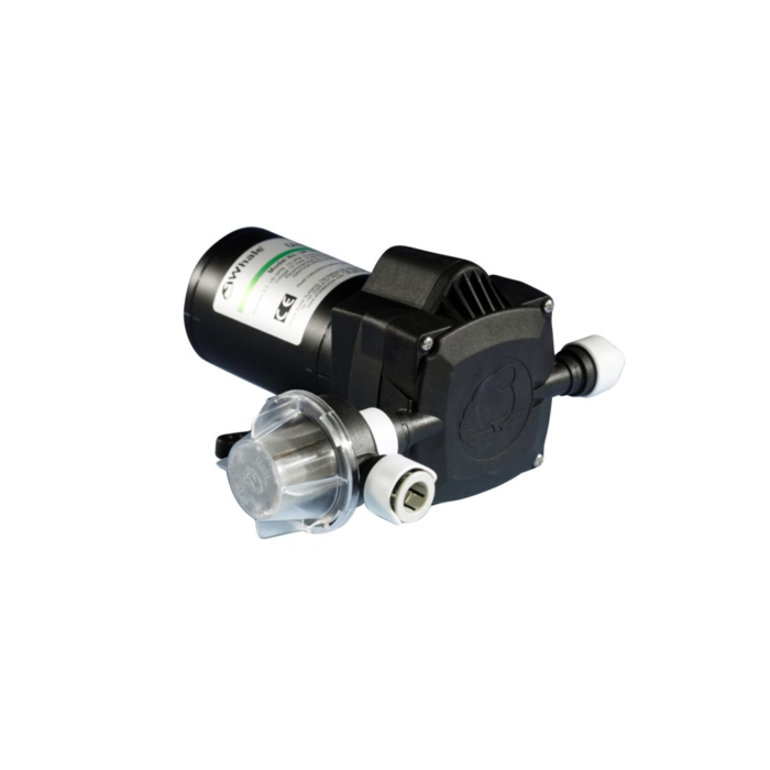 Whale Trinkwasserpumpe Universal | UF Serie | 3bar | mit Sieb | 12/24 V | 12/18l/min – Bild 1