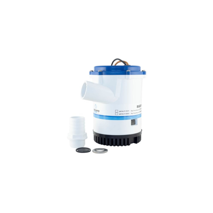 Albin Bilgepumpe Heavy Duty 1750/2250 GPH 12/24V – Bild 1