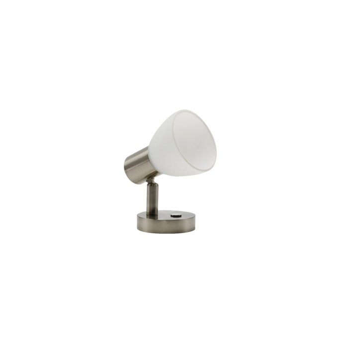 Stilvolle LED Leselampe mit Touch-Dimm-Funktion aus Edelstahl und Glas - 3000K, 3W, 10-30V – Bild 4
