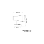 Stilvolle LED Leselampe mit Touch-Dimm-Funktion aus Edelstahl und Glas - 3000K, 3W, 10-30V – Bild 2