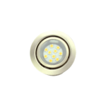 Talamex Einbauspot G4 LED 10 LEDs dimmbar 2.5W 140 Lumen gebürsteter Chrom 8-30V Ø68mm