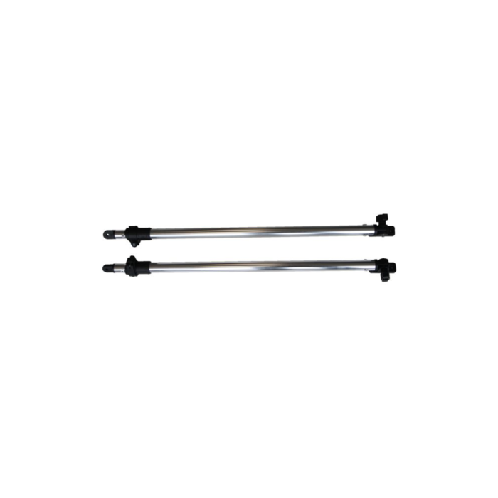 Teleskopische Bimini-Stützstangen 66-106cm für 2-4 Bögen – Aluminium & Kunststoff, 2 Stück – Bild 6