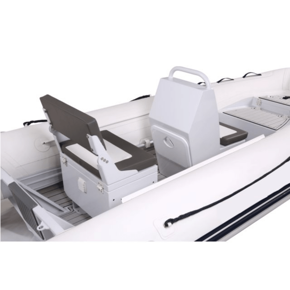 Talamex Silverline Steuerkonsole mit Sitzbank, Schlauchboot Zubehör