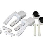 Talamex Scharnierkit für Toiletten-Holz-Deckel