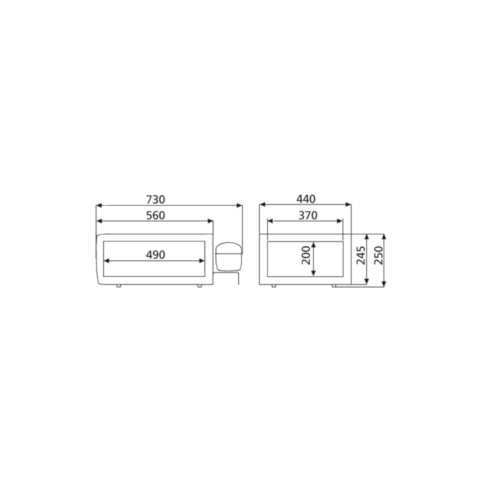Dometic Coolmatic Kühlschubfach CD-30 bis -2°C – Bild 3