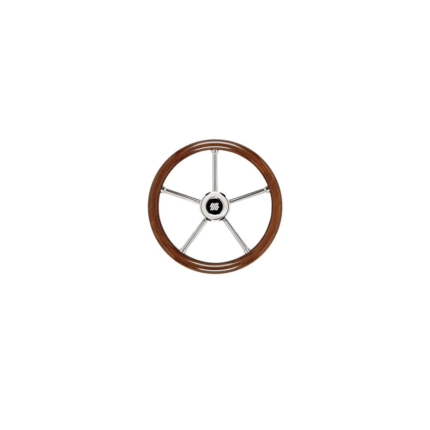 Ultraflex Steuerrad V30 350mm - Edelstahl, Mahogani-Griff