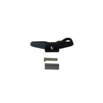 Schwarze Nylonklampe 100mm für Drahtseilmontage Ø 5-8mm - Talamex Wantenklampe – Bild 4