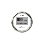 Wema Silverline GPS-Tachometer digital 52mm | weiß, schwarz