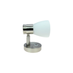 Stilvolle LED Leselampe mit Touch-Dimm-Funktion aus Edelstahl und Glas - 3000K, 3W, 10-30V – Bild 11