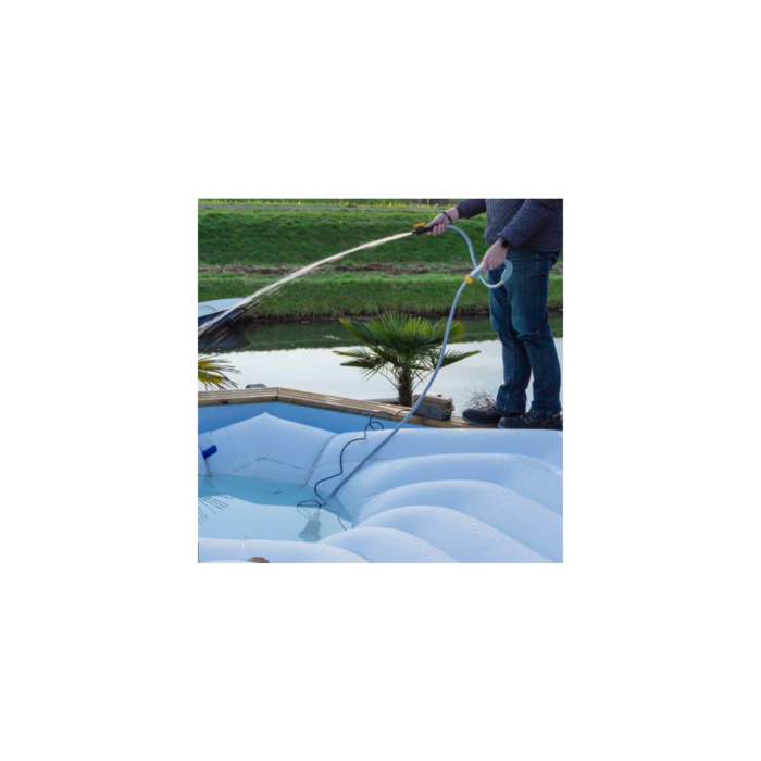 Batteriebetriebene Wasserpumpe Maxxpack - 1750l/h, 18V, ideal für Boot und Garten, Schlauchset inklusive – Bild 2