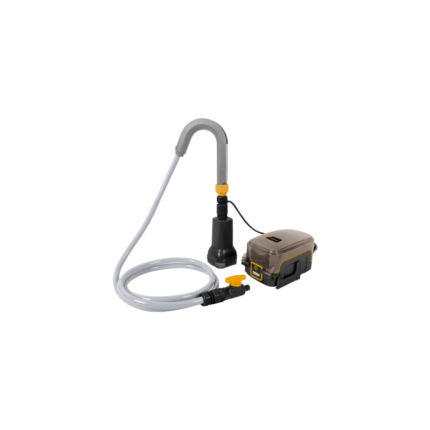 Batteriebetriebene Wasserpumpe Maxxpack - 1750l/h, 18V, ideal für Boot und Garten, Schlauchset inklusive