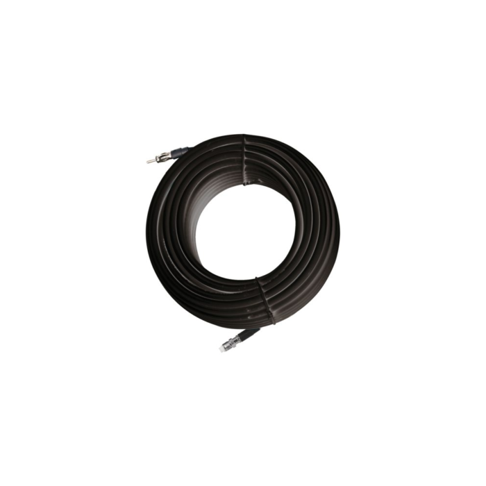 Glomex Glomeasy Koaxialkabel 50 Ohm diverse Längen schwarz/weiß – Bild 1