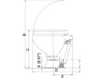 Talamex Marine Toilette Standard Elektro 12/24V – Bild 7