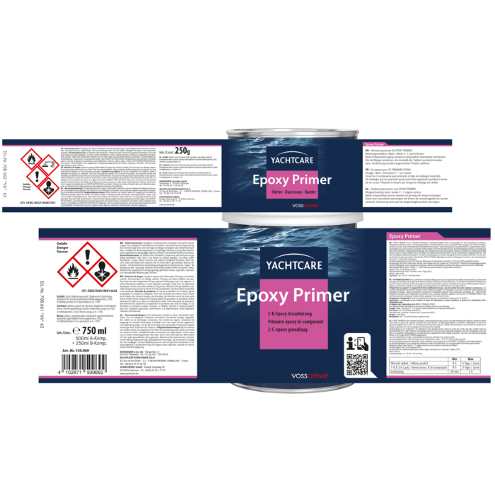 Yachtcare EPOXY PRIMER 2-K Haftvermittler Korossions- und Osmoseschutz – Bild 3