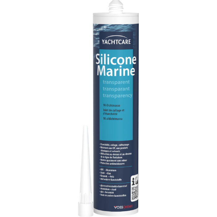 Yachtcare SILICONE MARINE Kartusche 310ml – Bild 1