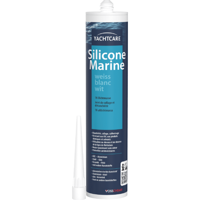 Yachtcare SILICONE MARINE Kartusche 310ml – Bild 2