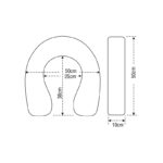 Horseshoe Lifebuoy ''basic i'' orange – Bild 3