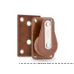 Barton Fussblock Tufnol 130mm Scheibe für Tau 10mm – Bild 4