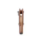 Barton Drahtseilblock Tufnol festes Auge Gabelkopf für Draht 4mm – Bild 3