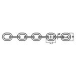 Titan - Anker-Kette G43 DIN766 verzinkt 13mm – Bild 2