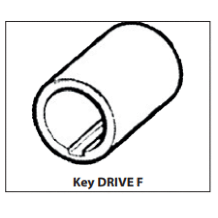 Neoprene Outboard Impeller Key-Drive – Bild 2