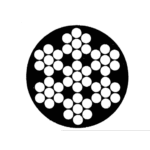 Relingdraht 7X7 PVC weiß 7mm(250m)