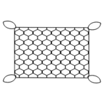 Tiptolon Gepäcknetz(6st)