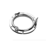 Bullauge Messing verchr 150mm