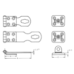 Überwurf Edelstahl 64mm