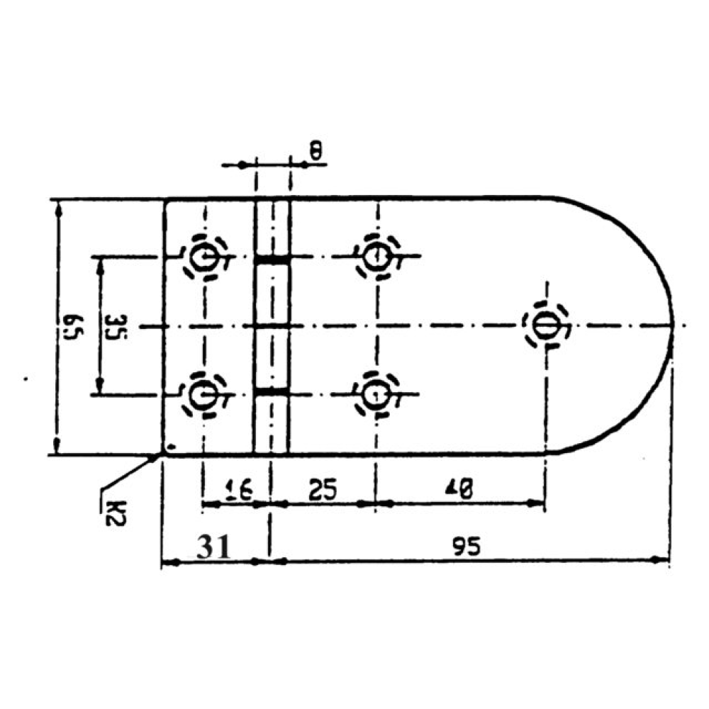 lhtc0503_effe-post65038 Scharnier 120.4x65mm 90° – Bild 1