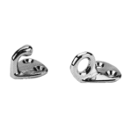 Fenderhaken verchromt 30x30mm