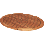 Teak-Tischplatte 60x80cm