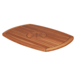 Teak-Tischplatte 61x94cm faltbar