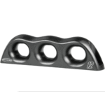 RF8093-12 Ropeglide Fairlead triple schwarz 12mm