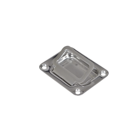 Lukenheber Edelstahl 76x57mm