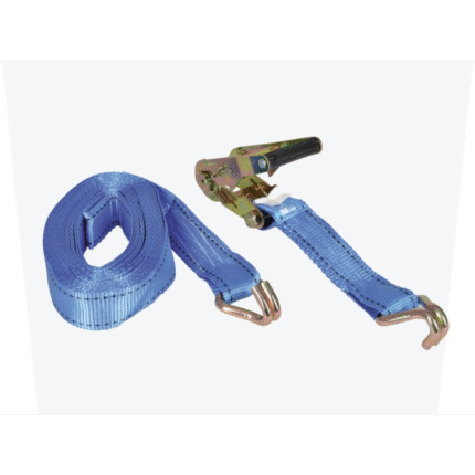 Spanngurt mit Ratsche und J-Haken 38mm 8m