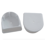 Steg-Profilleiste P-Profile Endkappe weiß (2ST)