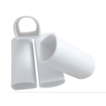 Steg-Profilleiste Doppel-D-Profile Verbinder weiß (2 Paar)